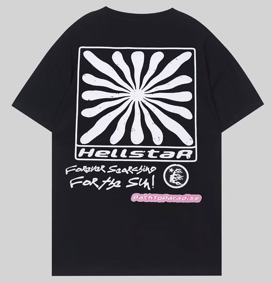 Hellstar - Smile You are in Paradise T-Shirt (Black)